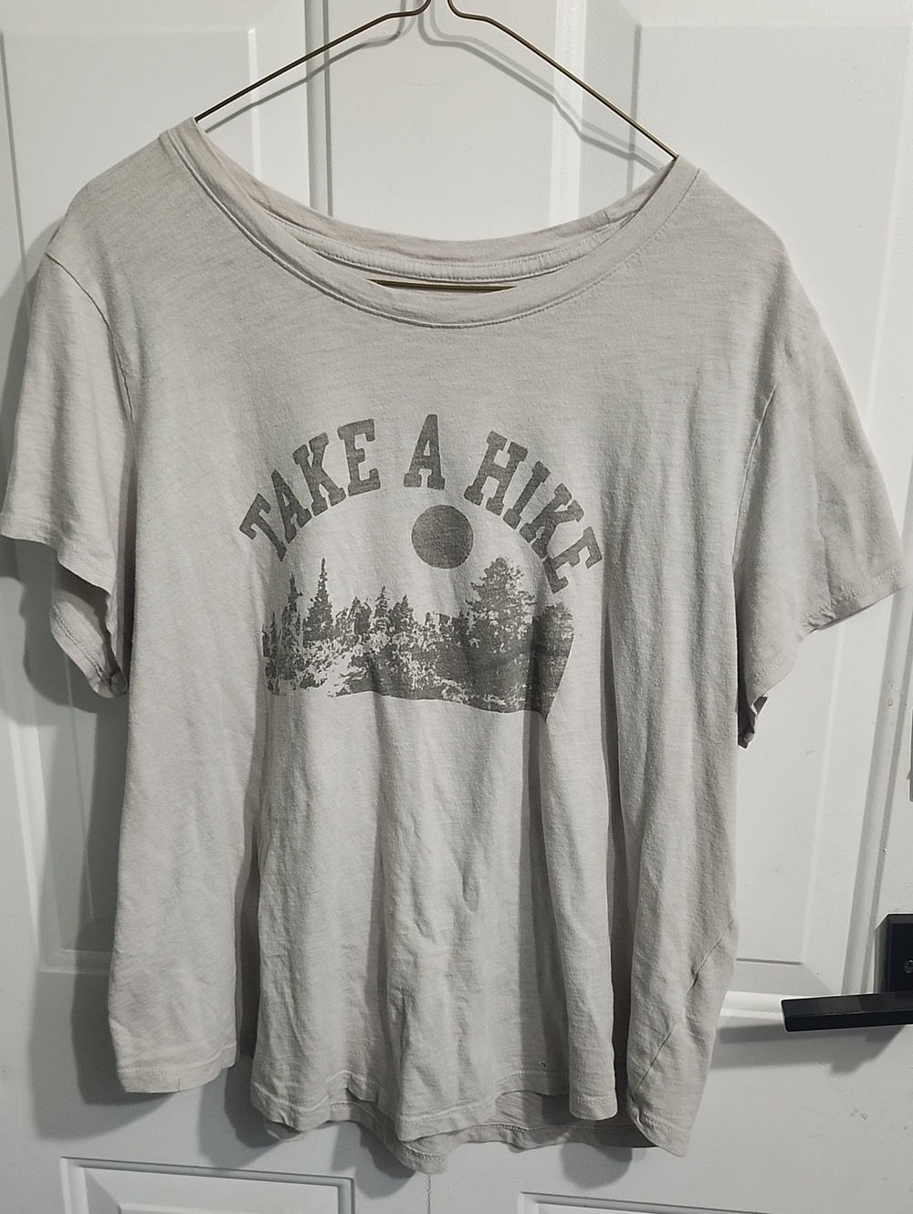 Old Navy Everyday Crew Tee - Light Beige